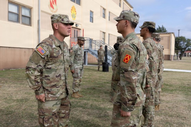 75th FA BDE Patching Ceremony