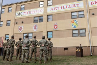75th FA BDE establishes Reception Platoon