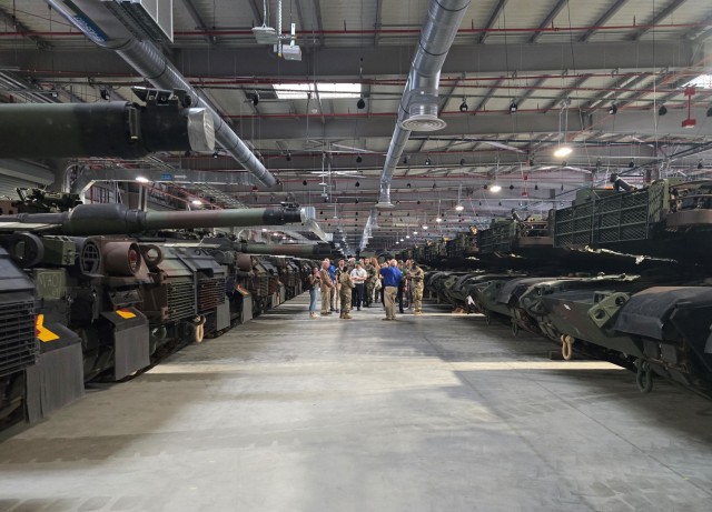 AFSBn Poland hosted a U.S. Congressional and Embassy staff delegation visit to show the capabilities of the Army’s newest APS worksite at Powdiz, Poland,  Sept. 11, 2024.