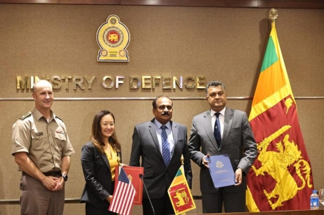 United States and Sri Lanka Formalize Security Cooperation: Montana National Guard Signs MOU with Sri Lanka Armed Forces Under the State Partnership Program