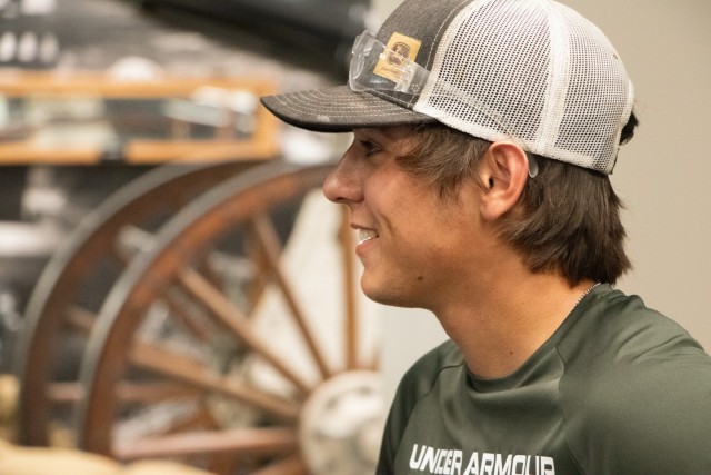 Colton Voss, grandson of Cliff Voss, stands proudly at Rock Island Arsenal-Joint Manufacturing and Technology Center. As part of a multi-generational legacy of service and craftsmanship, Colton embodies the commitment to supporting the Warfighter...