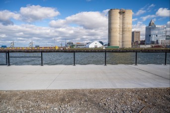 Corps of Engineers Completes Repairs to Deteriorated Cleveland West Pier