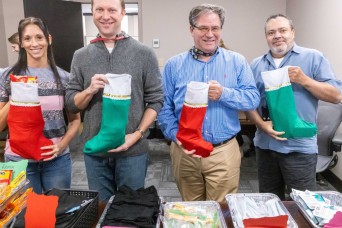 Spreading holiday cheer: JPEO A&A DoI team sends Christmas stockings to deployed U.S. Special Forces