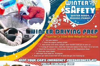 KAISERSLAUTERN, Germany – The winter season is here, and safety remains the highest of priorities for the 405th Army Field Support Brigade. In an effort...