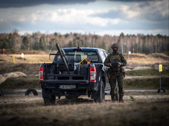 Showcase of c-UAS System in Nowa Deba Training Area, Poland