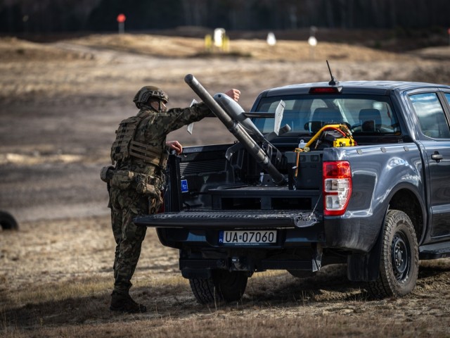Showcase of c-UAS System in Nowa Deba Training Area, Poland
