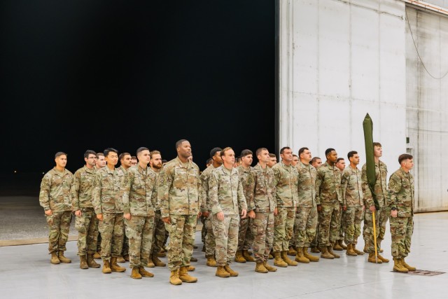 Soldiers of the 1st Battalion, 58th Aviation Regiment return home to Fort Rucker after a 9-month deployment to East Africa late Nov. 19 at Cairns Army Airfield Nov 19.
