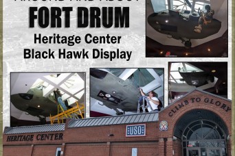 Around and About Fort Drum: Heritage Center’s Black Hawk display