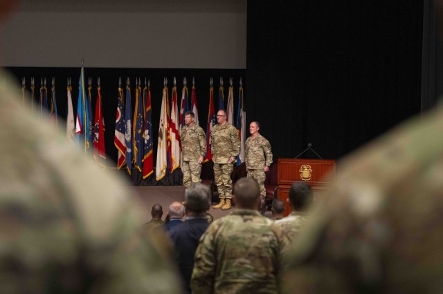 Lt. Gen. James P. Isenhower III assumes command of the U.S. Army Combined Arms Command during an assumption of command ceremony Nov. 18, 2025, on Fort Leavenworth. The event formally marked the transfer of authority and responsibility of the...