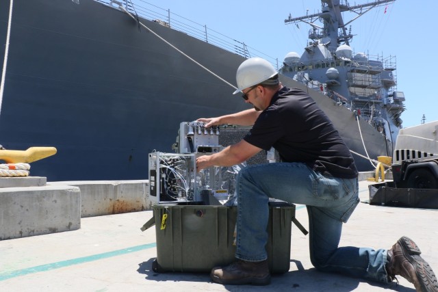 Since its initial fielding in 2023, nearly one hundred Enhanced Maritime Biological Detection Systems have been fielded across the fleet.