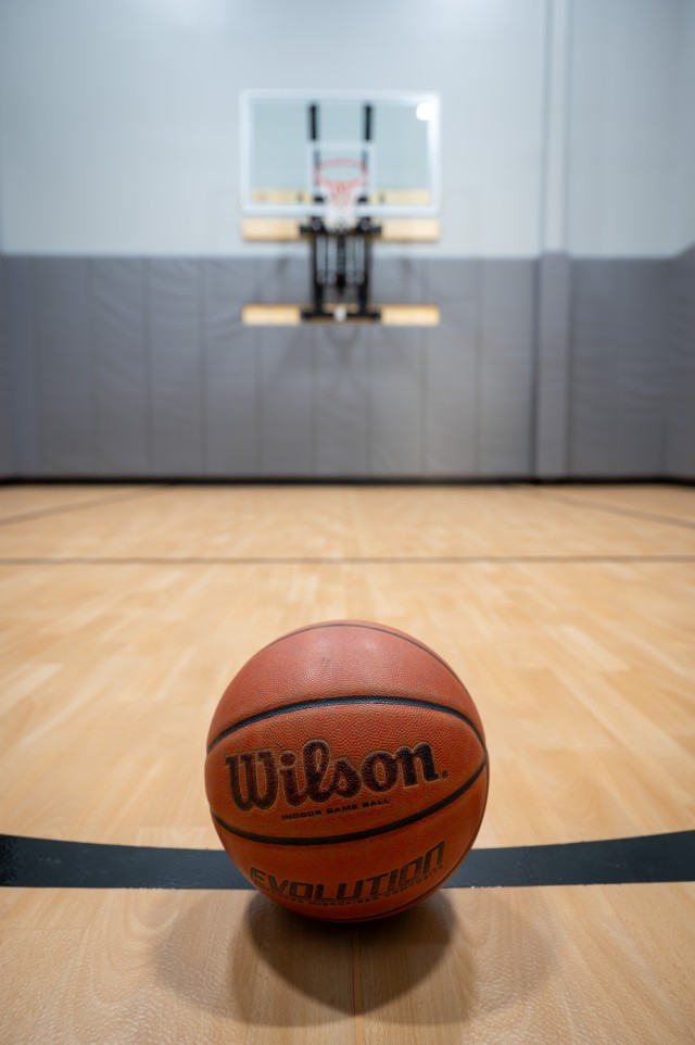 The 8,900 square-foot addition to the Aurora Community Activity Center includes a family basketball court nestled next to the indoor play structure.