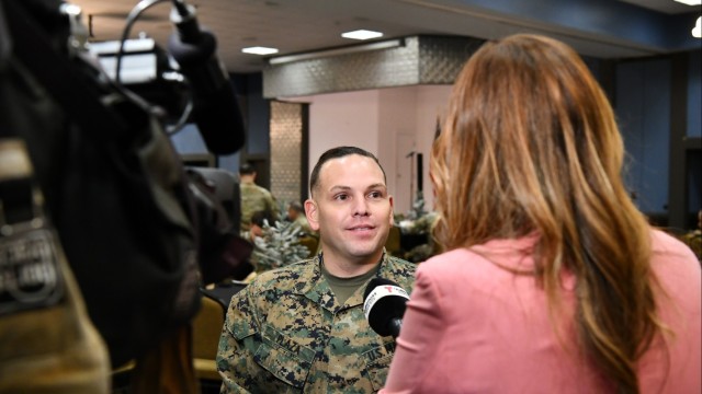 Gratitude in Uniform: Troops in the Caribbean Share Thanksgiving Spirit