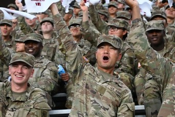 The University of South Caroling saluted the service of military members at Fort Jackson and throughout the Palmetto State during a football game agains...