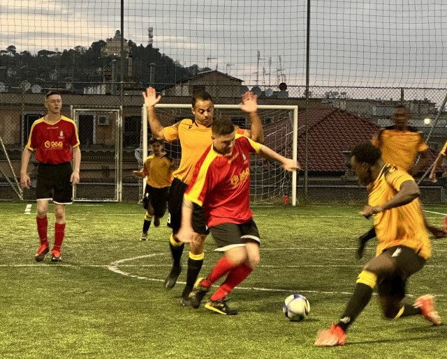 U.S. Soldiers face Swiss Guard in annual Vatican soccer match, attend Papal Audience