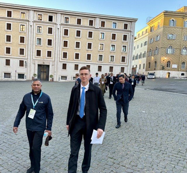 U.S. Soldiers face Swiss Guard in annual Vatican soccer match, attend Papal Audience