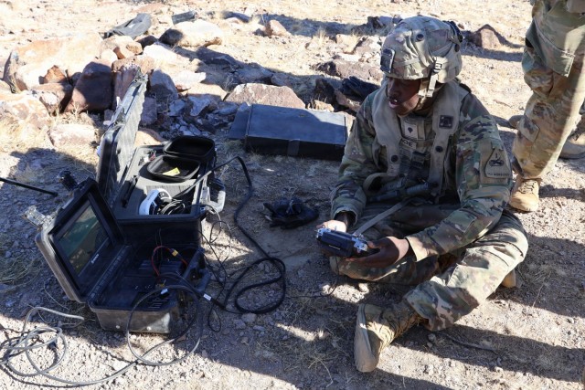 Multi-Functional Reconnaissance Company, 6th Squadron, 1st Cavalry Regiment, 1st Armored Brigade Combat Team, 1st Armored Division, participated in the rotation 26-01 live fire at the National Training Center in Fort Irwin, California on Oct....