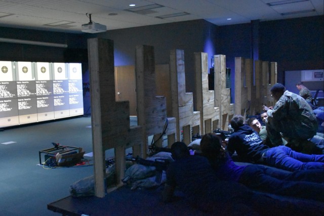 Future Soldiers sharpen marksmanship skills in EST training led by Lehigh Valley Company at Fort Indiantown Gap