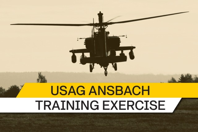 The U.S. Army Health Clinic Ansbach conducts scheduled medical evacuation (MEDEVAC) training Thursday, December 11, at Urlas Kaserne. This training will take place behind the clinic.
