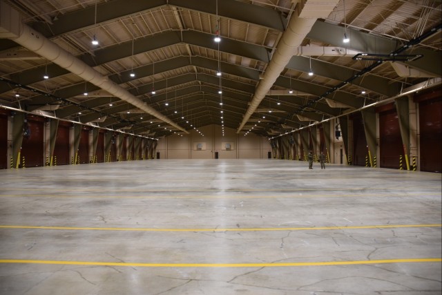 Compact Track Loaders cut the ribbon on Osan Air Base’s new Airfield Damage Repair warehouses