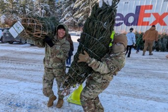 Trees for Troops brings holiday cheer to Fort Drum Soldiers, families