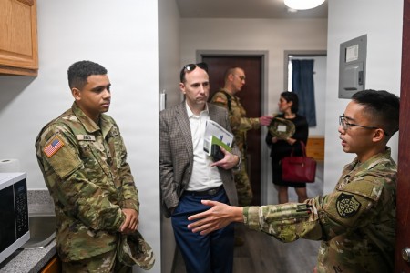 DOW Barracks Task Force Tour Fort Meade