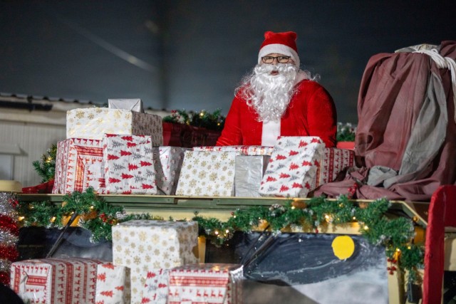 USAG Poland and 3rd ID Powidz tree lighting ceremony