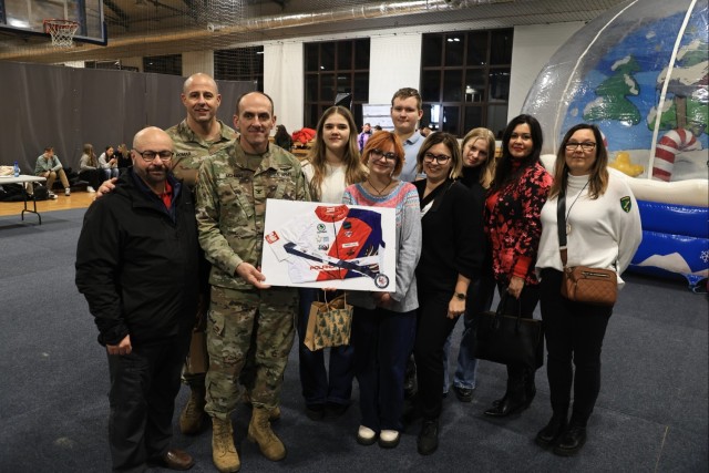 U.S. Army Garrison Poland 2nd Tree Lighting