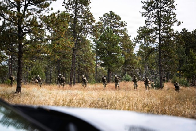 Originals teach South Dakota National Guard small-unit tactics