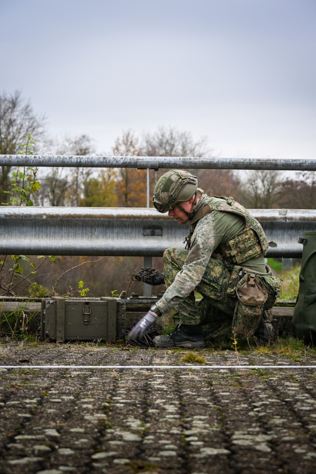 U.S. Army Garrison Benelux and the Dutch Officer Engineer School collaborated at Brunssum, the Netherlands, to construct a Bailey Bridge on Dec. 3, 2025. Built as part of the Dutch military training program, the bridge increases load capacity from...
