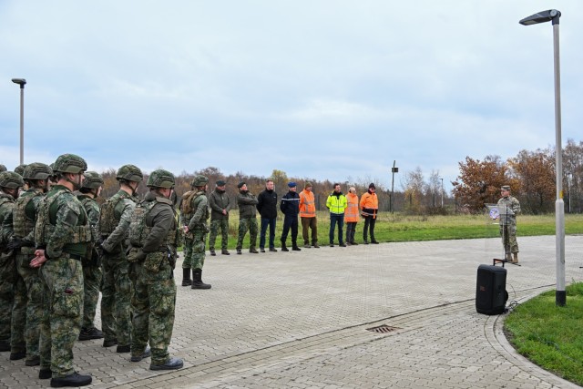 U.S. Army Garrison Benelux and the Dutch Officer Engineer School collaborated at Brunssum, the Netherlands, to construct a Bailey Bridge on Dec. 3, 2025. Built as part of the Dutch military training program, the bridge increases load capacity from...