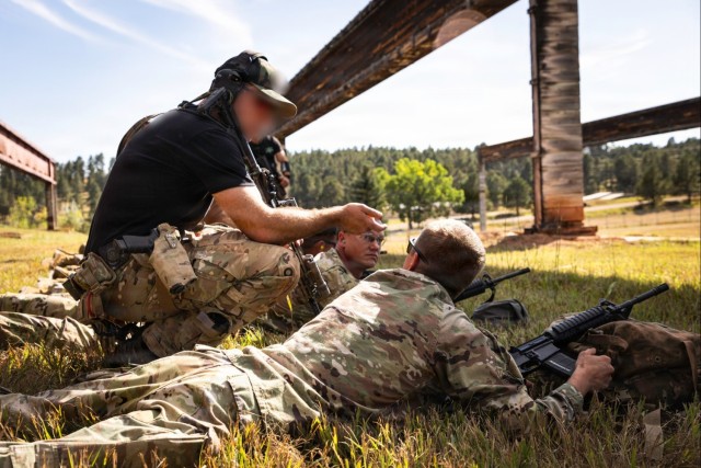Originals teach South Dakota National Guard marksmanship skills