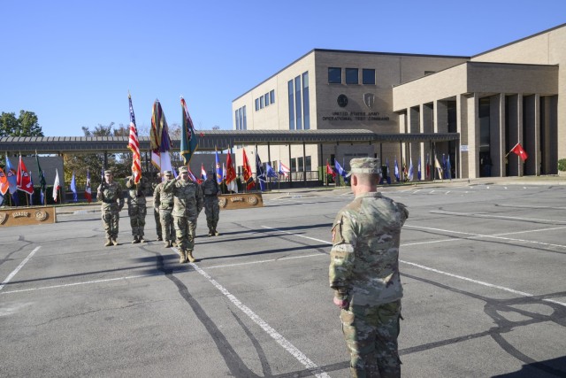 Operational Test Command marks senior enlisted transition at Fort Hood