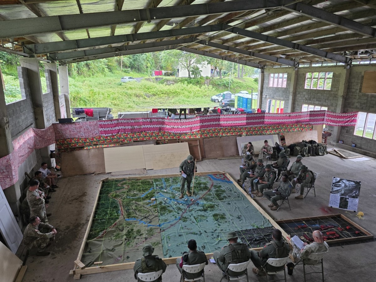 Nevada Army National Guard and Fiji Military Forces conduct multinational training