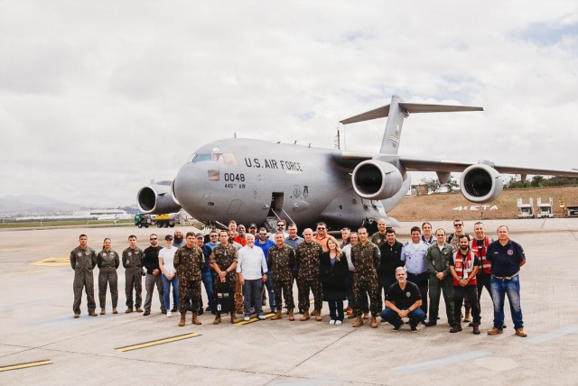 Brazil receives Black Hawk helicopter