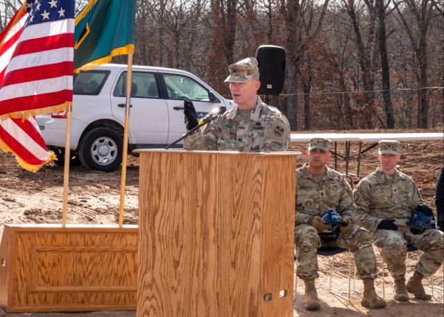 Fort Leonard Wood leaders break ground on 56 new homes