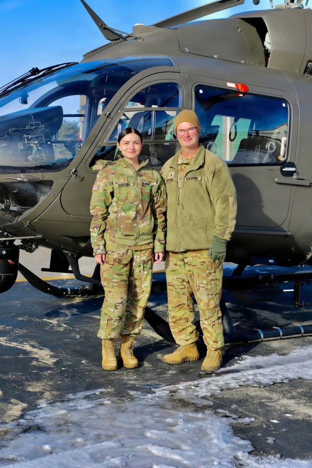 A Father’s Legacy Takes Flight: Maine Guardsman Hands Command to His Daughter
