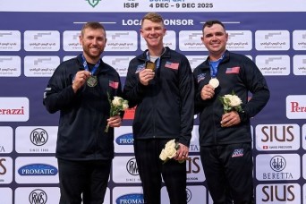 US Army Soldiers win five medals at Shotgun World Cup final in Doha