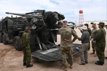 U.S. Army Yuma Proving Ground tests howitzer for partner nation
