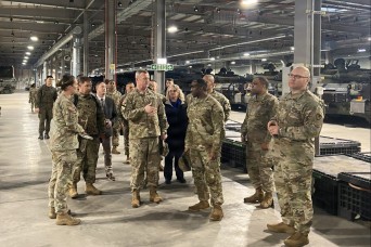 Top ASC leaders conduct APS-2 site visits, key leader engagements across Europe