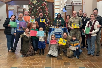 Hanukkah Menorah Lighting Brings Community Together at Fort Bragg
