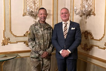 SETAF-AF deepens ties with Vicenza leadership