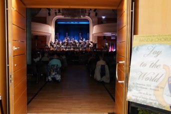 U.S. Army Europe and Africa Band & Chorus perform for the city of Ansbach