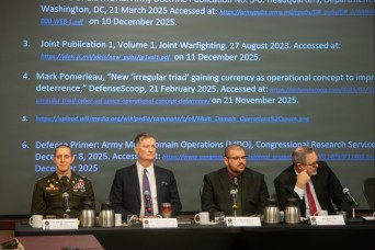 Irregular warfare threats during multi-domain operations in the Indo-Pacific region topic of latest CASO Panel