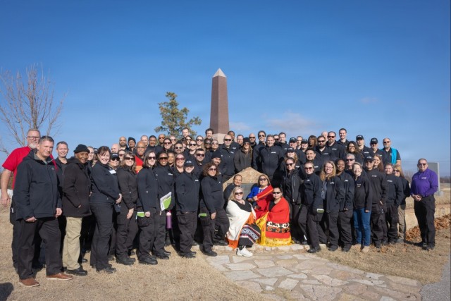 From History to Future: ELDP Cohort Visits Fort Sill