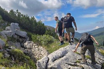 US geospatial Soldiers study World War I lessons at Italian battle site