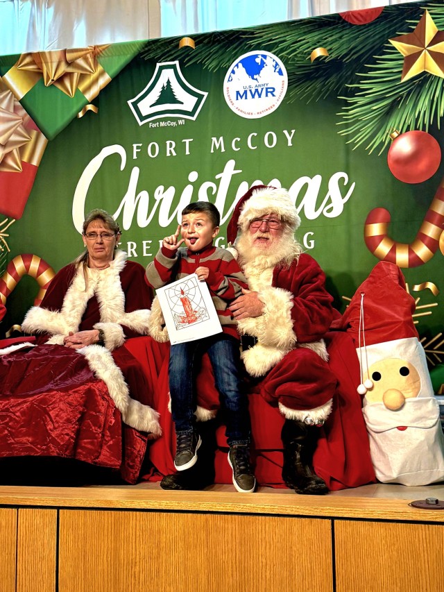 Fort McCoy community members participate in the 2025 Breakfast with Santa, Gingerbread House Showdown event Dec. 5, 2025, at Fort McCoy, Wis. Dozens of Fort McCoy community members participated in the event organized by Fort McCoy Directorate of...