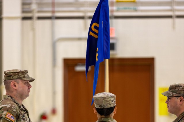 Foxtrot Company 1-10 Attack Battalion Activation Ceremony