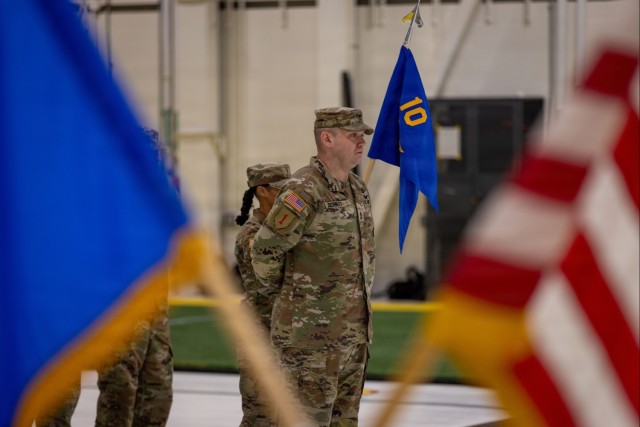 Foxtrot Company 1-10 Attack Battalion Activation Ceremony
