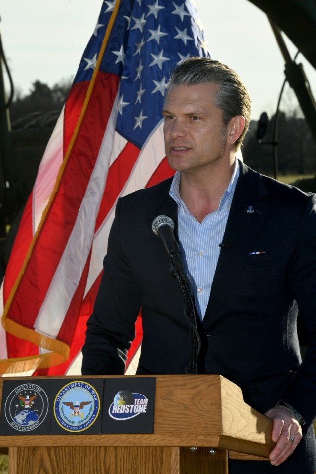 Regarding the Space Command move, Secretary of War Pete Hegseth said, “The quicker we establish this, the more robust the capabilities are, the more likely we are able to deter the next conflict and, if necessary, stand prepared to...