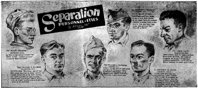 This is a news clip from the Dec. 21, 1945, edition of The Real McCoy newspaper at Fort McCoy, Wis. Throughout its history, beginning in 1909, Fort McCoy, and as Camp McCoy before that, has been a home for all types of Total Force training for all...
